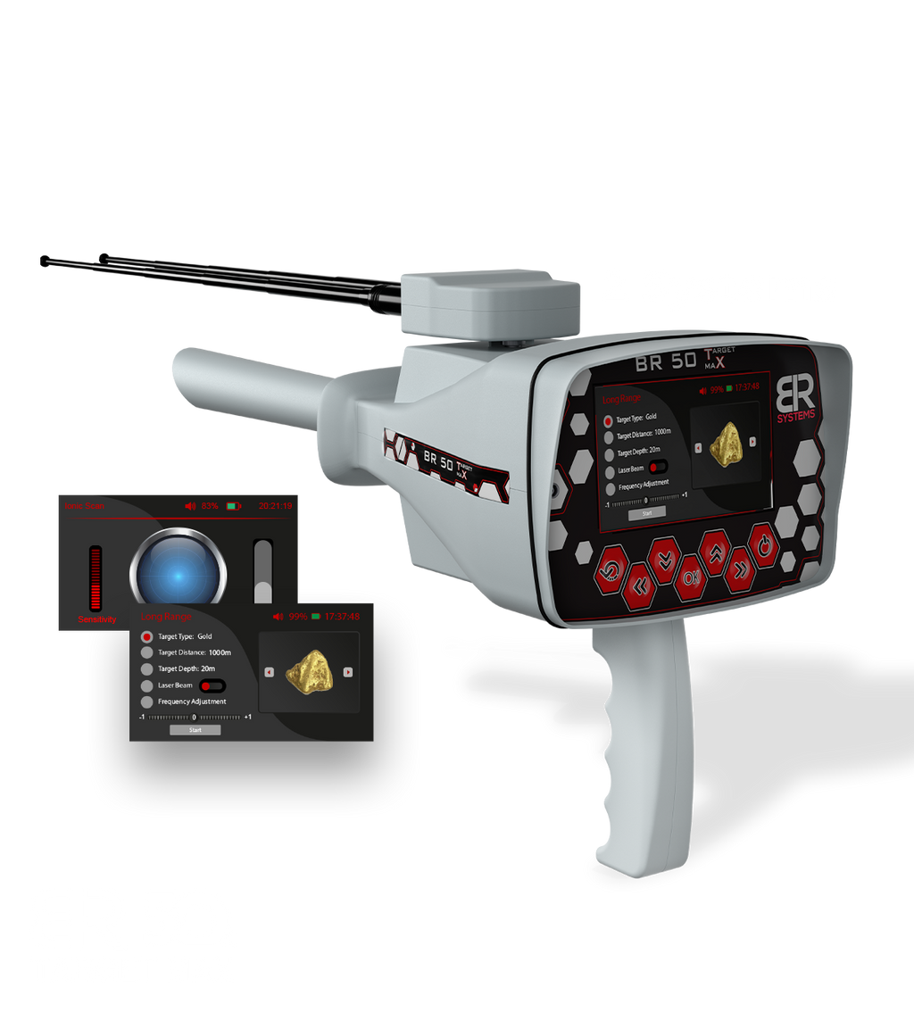 BR 50 Target Max Metal Detector – Product View 1