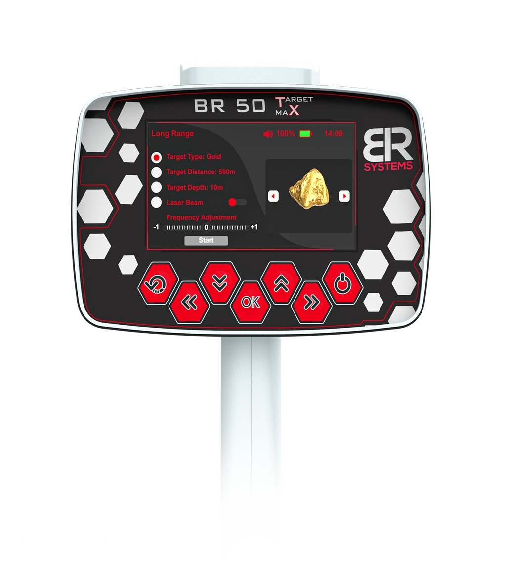 BR 50 Target Max Metal Detector – Product View 4