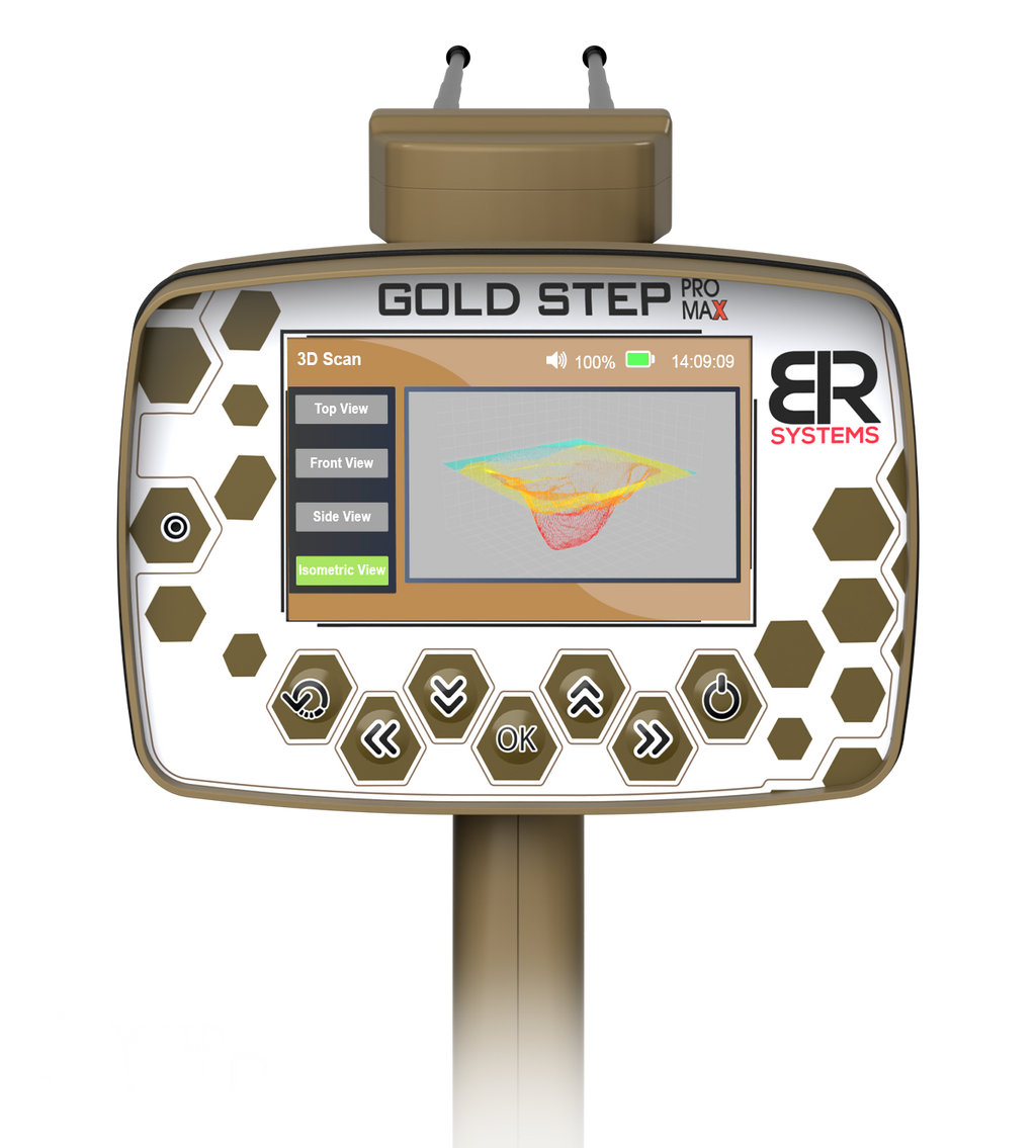 Gold Step Pro Max 3D Metal Detector – Product View 2