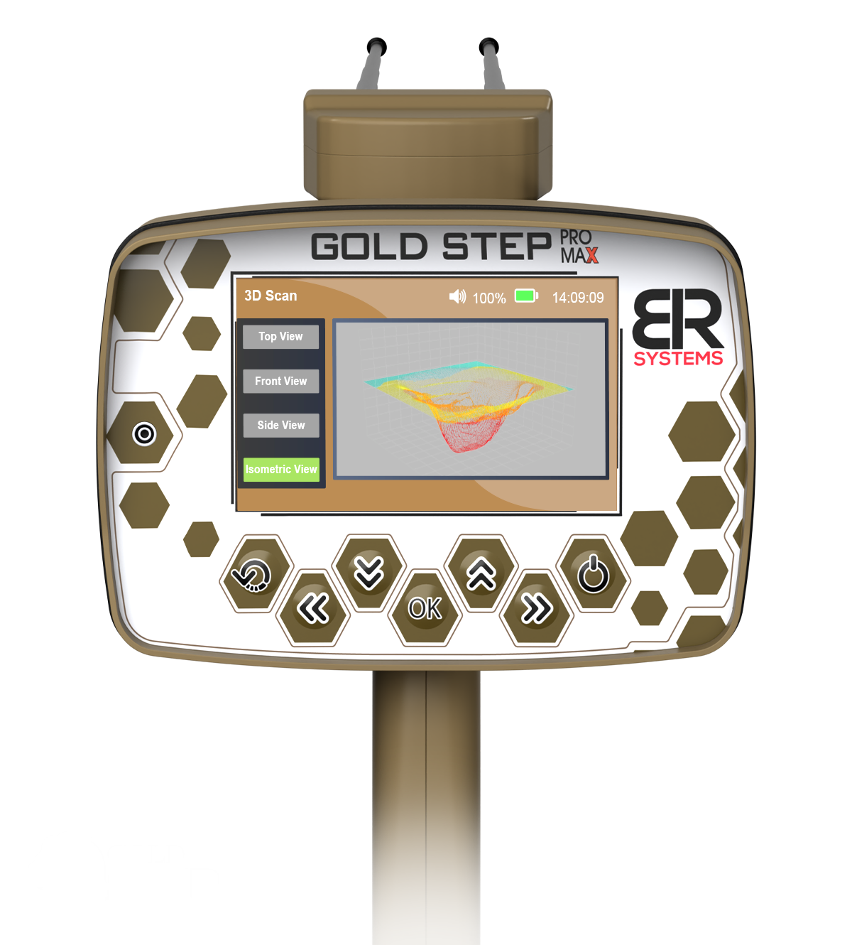 Gold Step Pro Max 3D Metal Detector – Product View 2