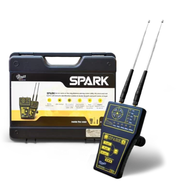 Spark Professional Metal Detector with Dual Antennas – Product View