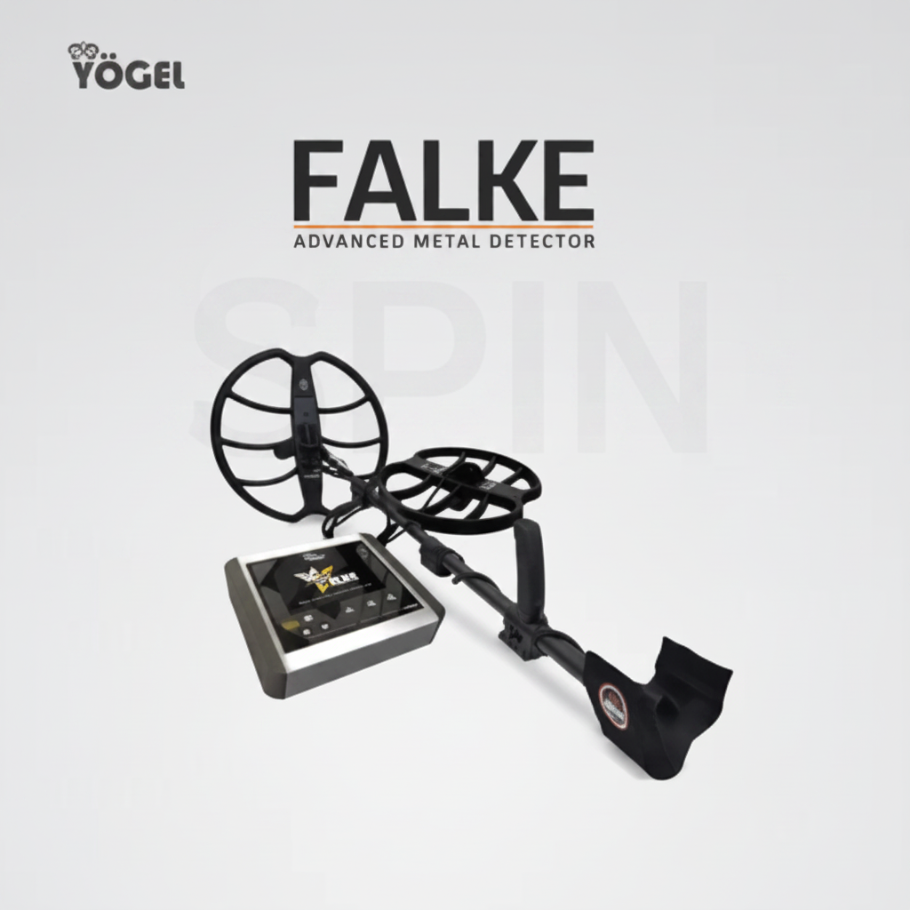 FALKE - Man using device on rock with ground scan