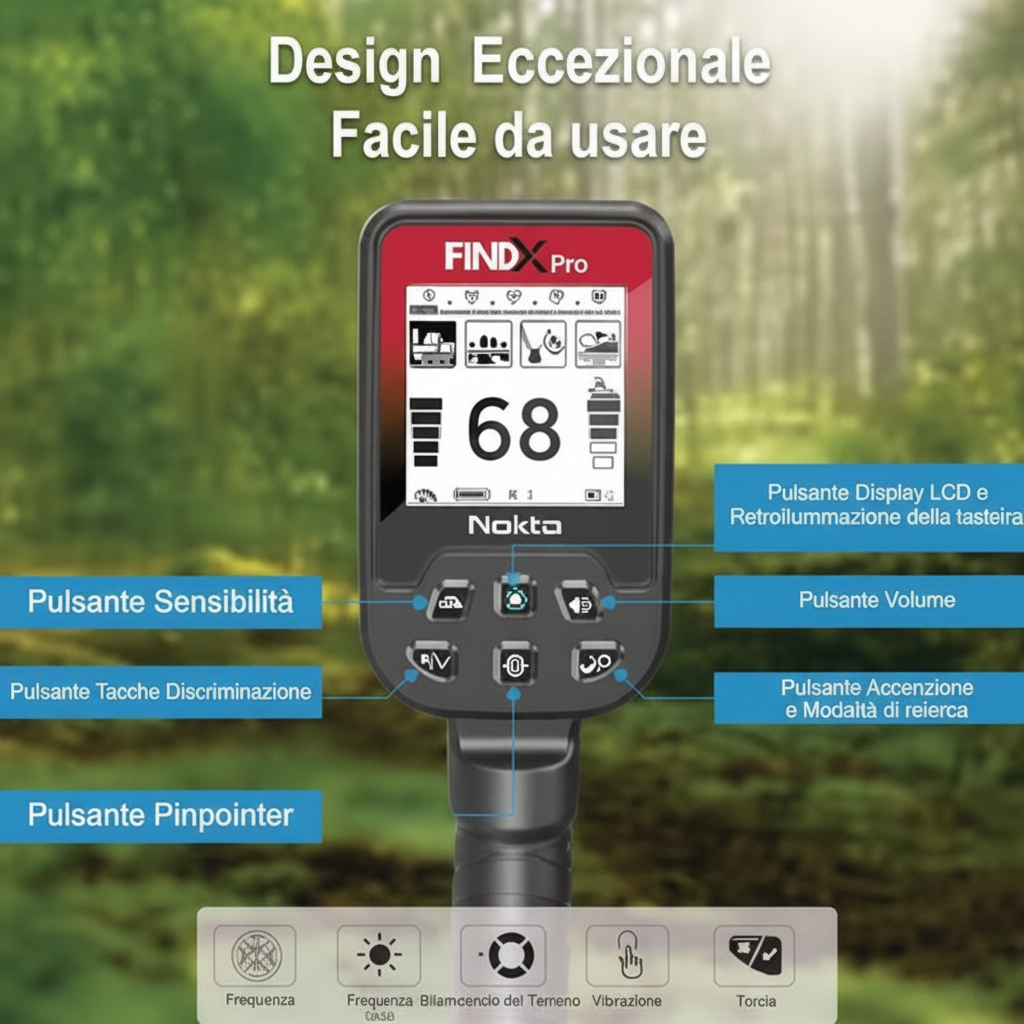 FINDX Pro - Control Unit Close-up