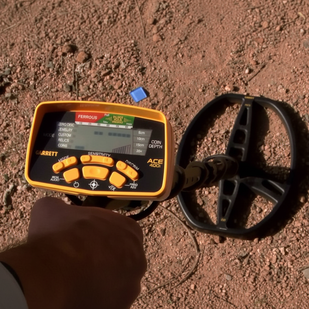 Garrett ACE 400 - Screen Detail