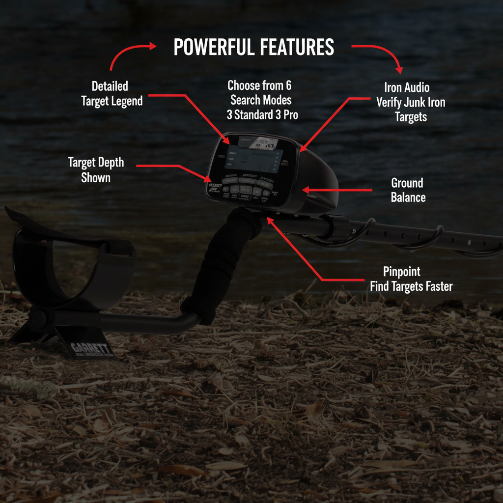 Garrett AT Pro - Powerful Features