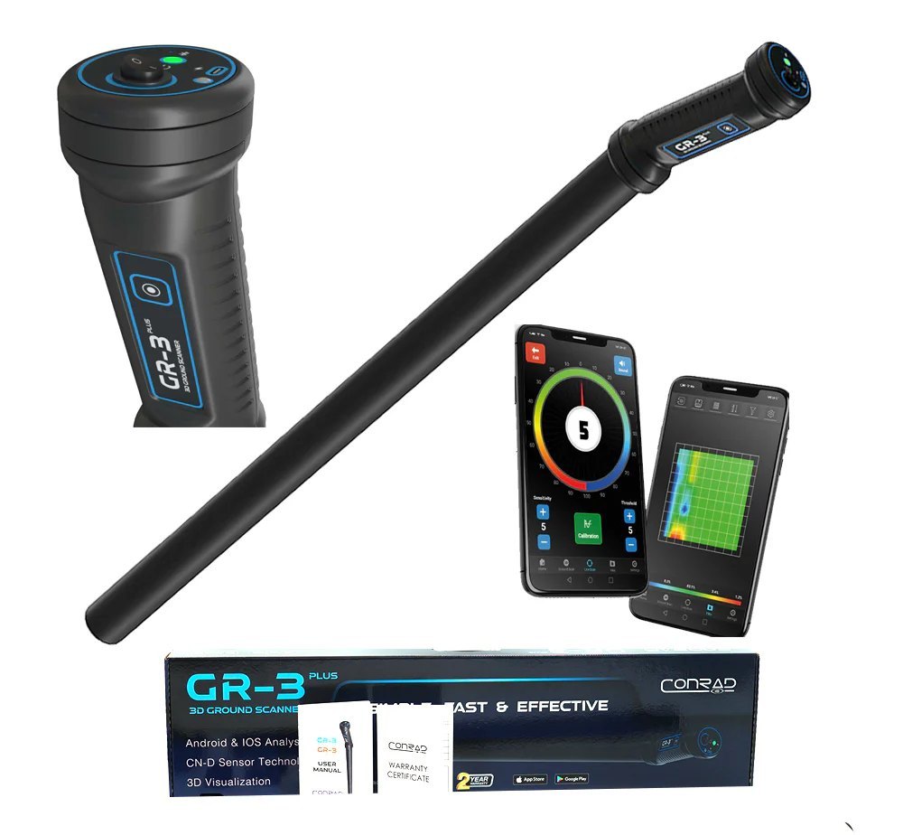 GR-3 Plus Gold & Metal Detector