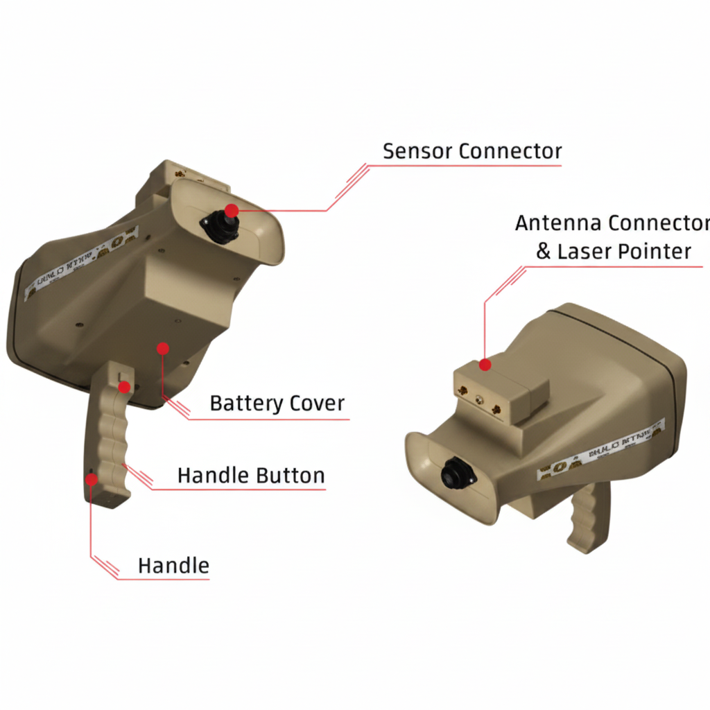 GOLD STEP - Device diagram with labels
