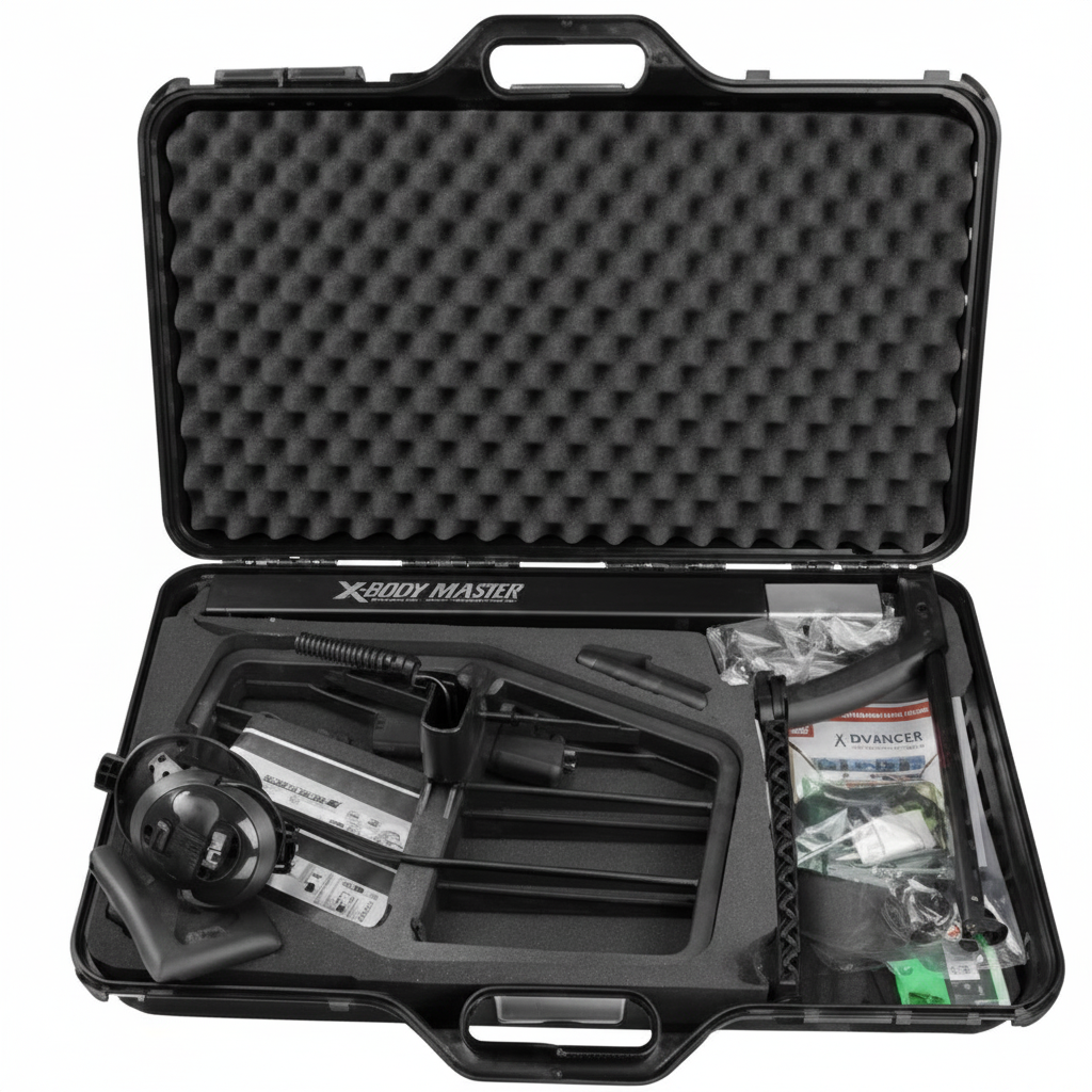 GPX 6000 - Hard case open with accessories