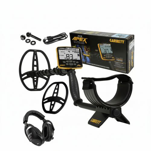 Garrett APEX Metal Detector - White Background