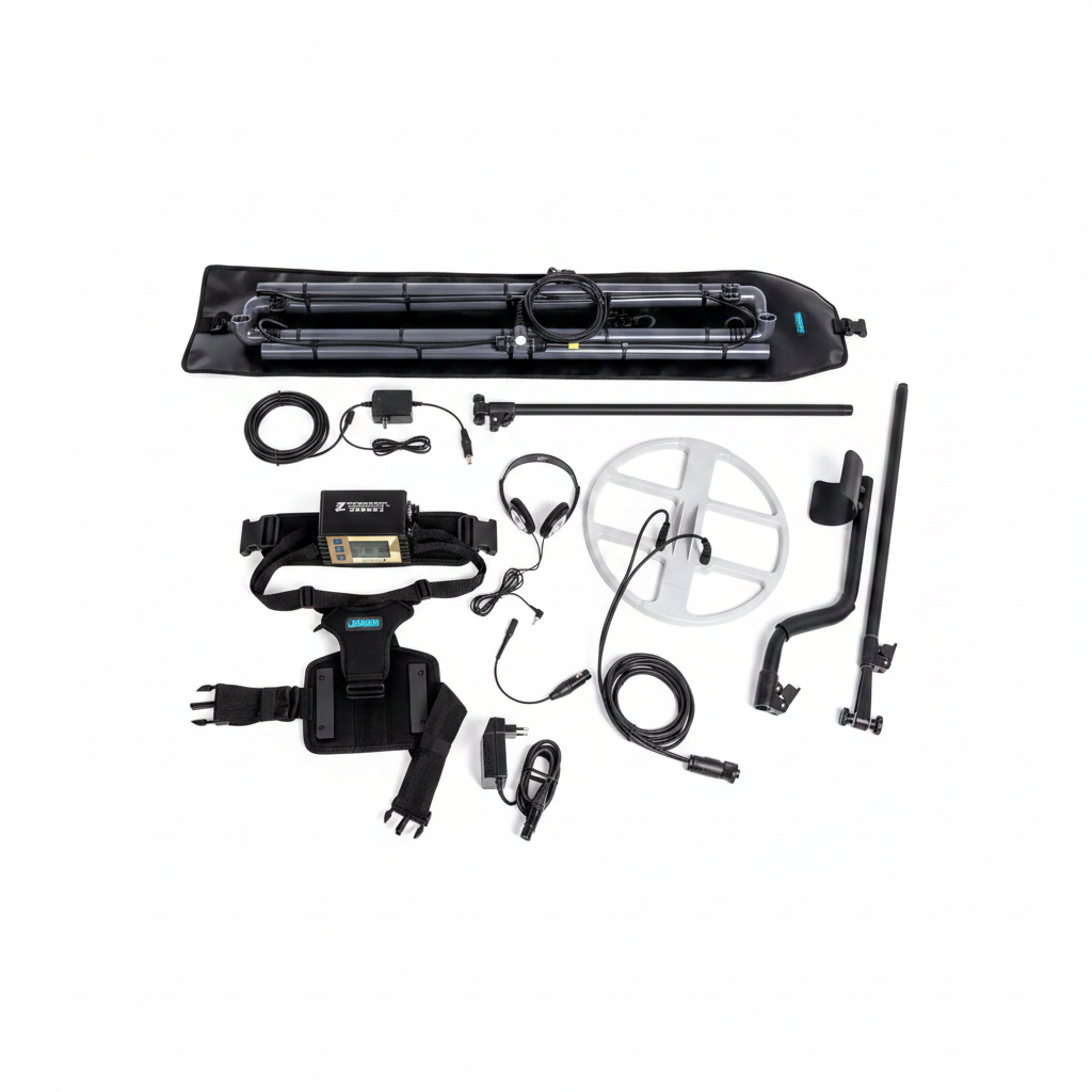 Lorenz Z2 Professional Metal Detector Complete Kit – جهاز لورنز زد 2 كامل