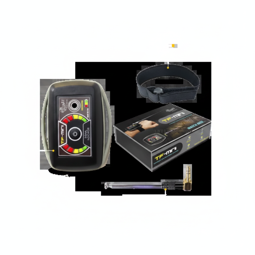 TF-Mini Wrist-Worn Smart Metal Detector Complete Kit – جهاز تي إف ميني