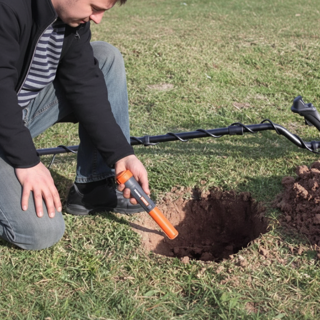 Nokta Pointer - Digging Grass