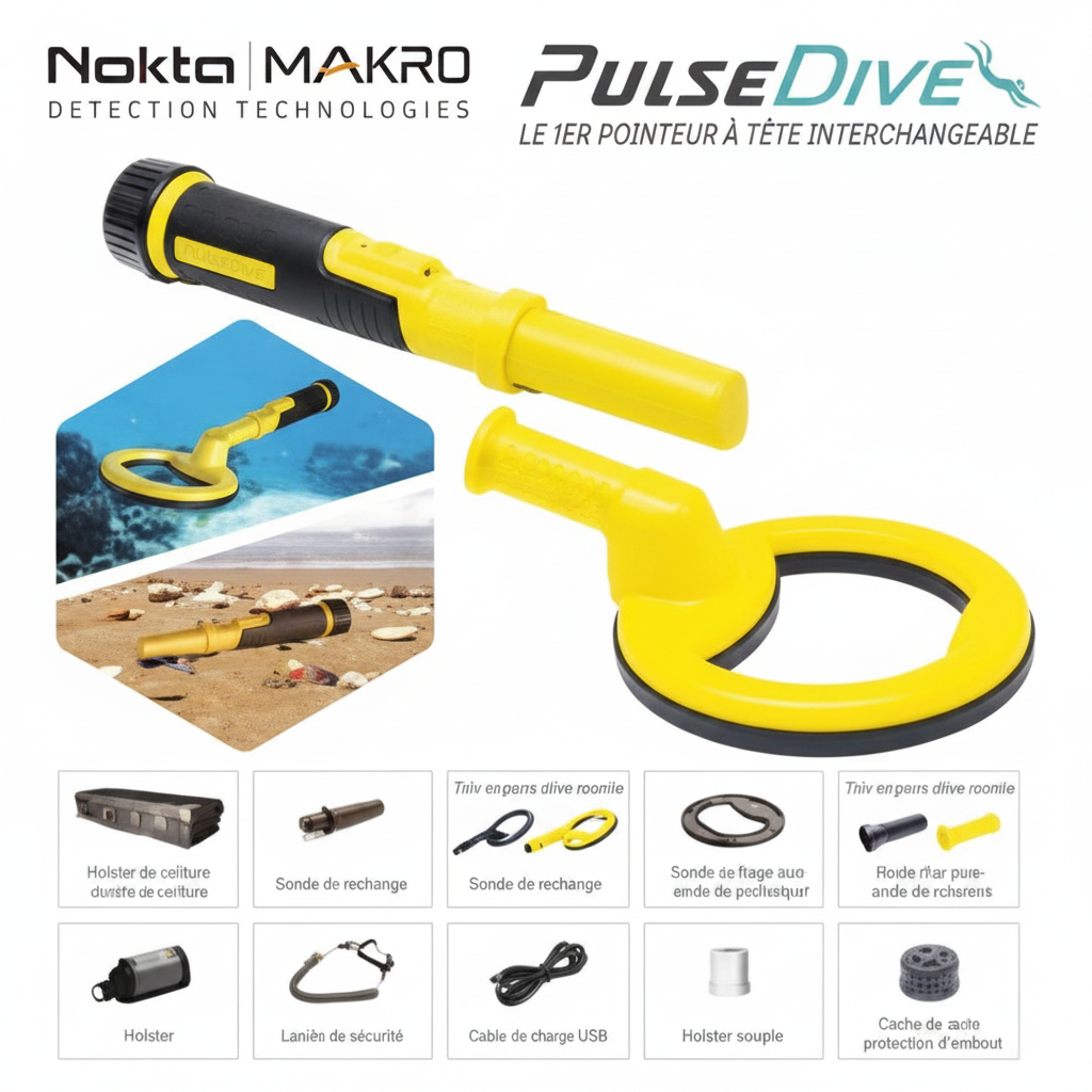 Nokta Pulsedive - Accessories French
