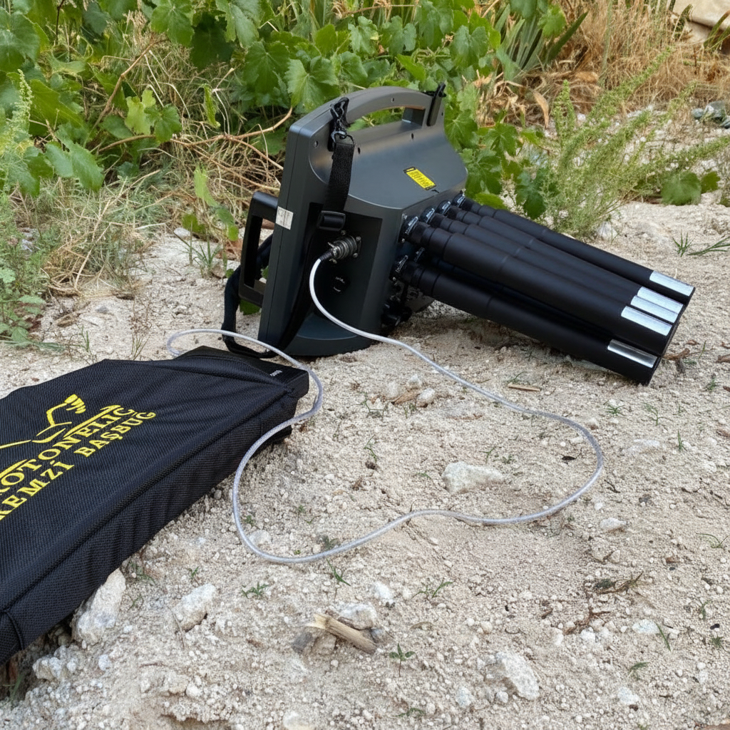 PROTON ELIC LB-8 - Device with bag on ground