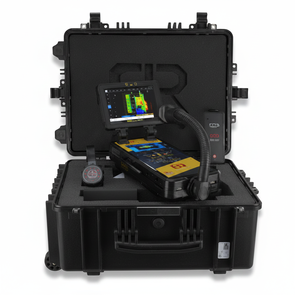 Royal Analyzer Pro 5000 - Black case open