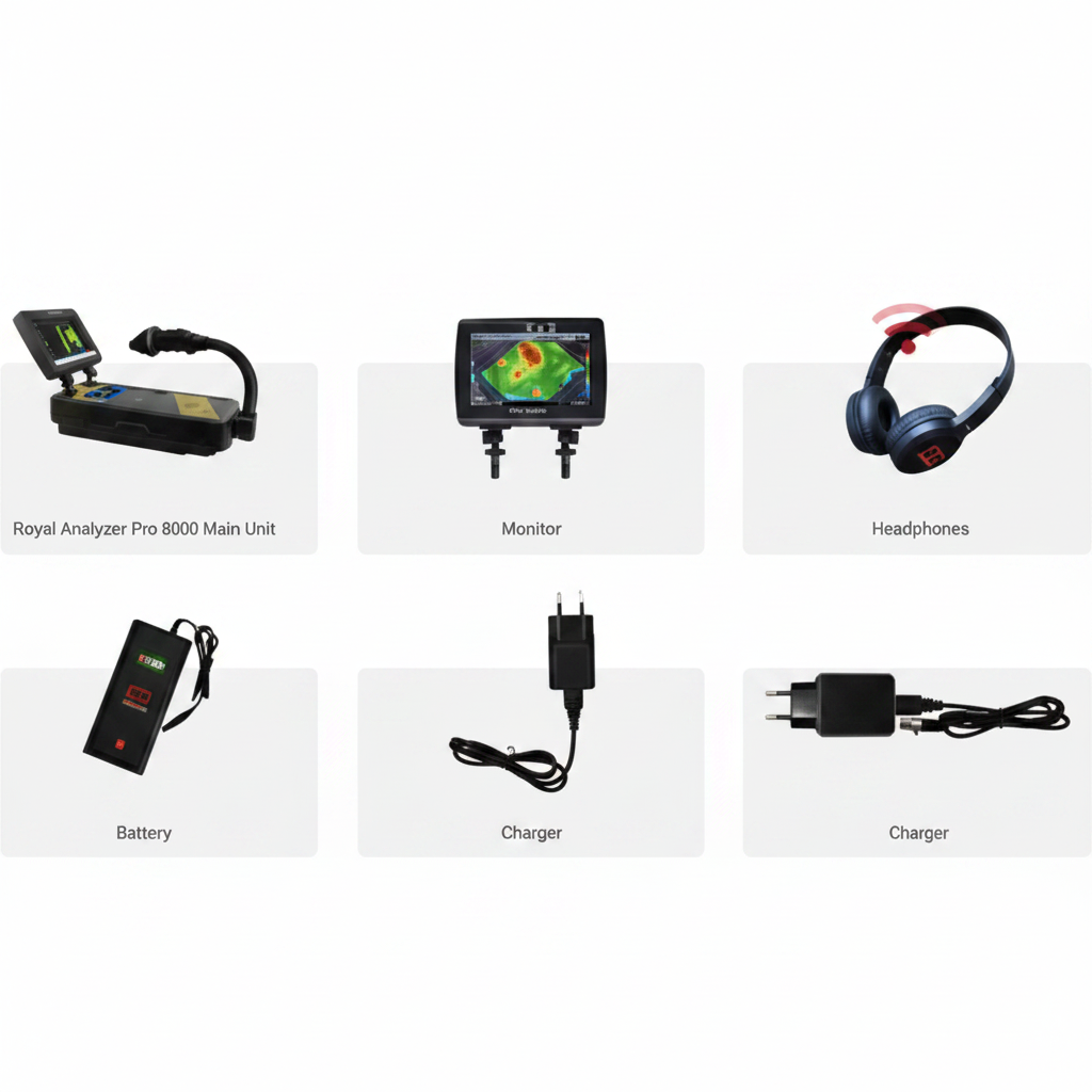 Royal Analyzer Pro 5000 - Full accessories