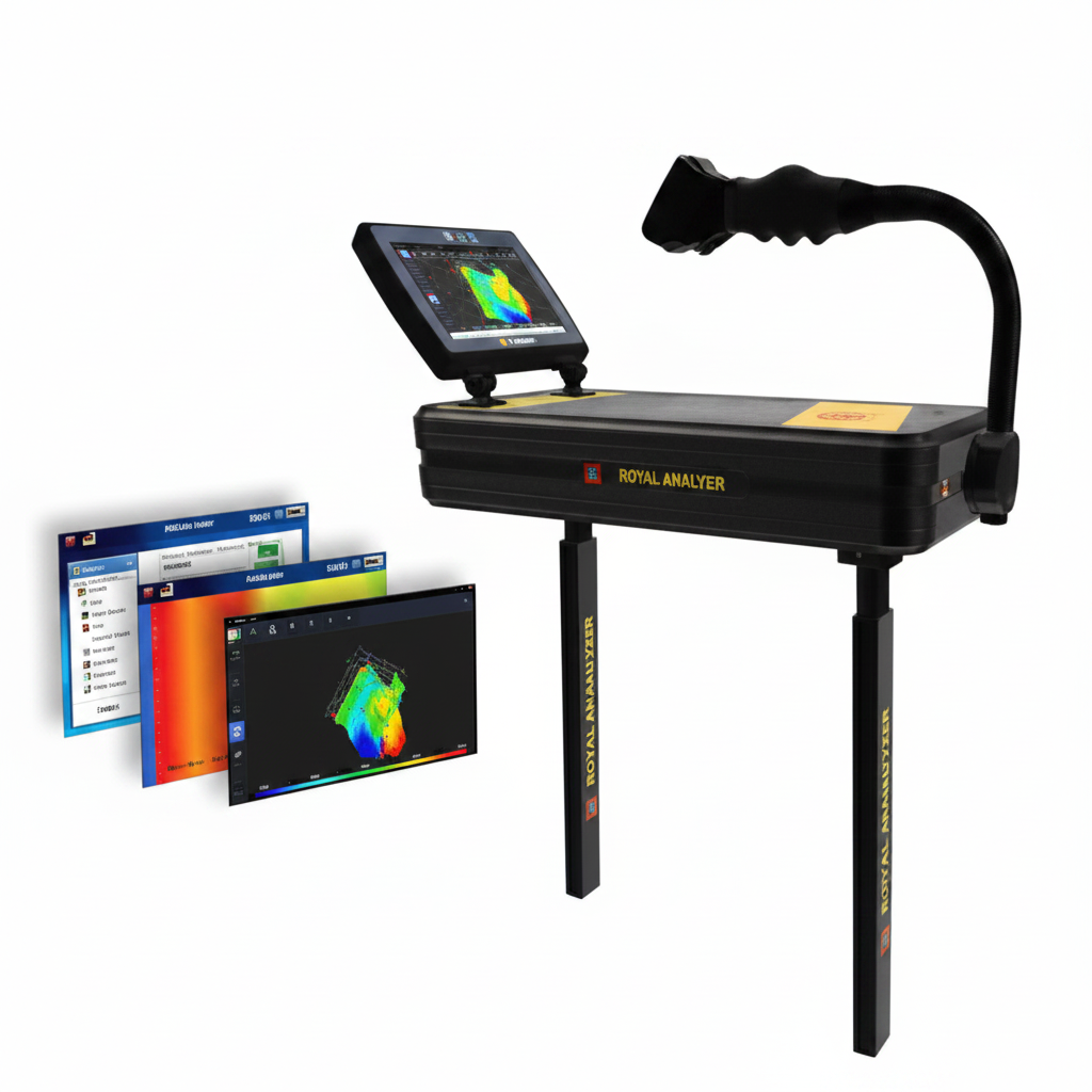 Royal Analyzer Pro 5000 - Full device with side screens