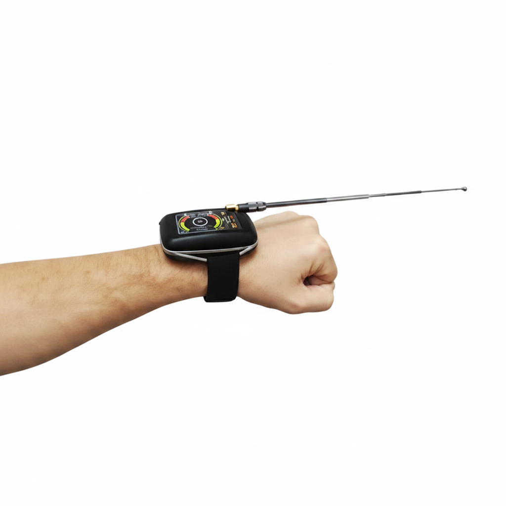 TR-Mini - On wrist white background side angle
